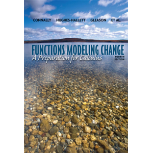 Functions Modeling Change A Preparation for Calcul